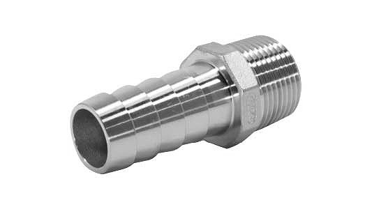 ナゴヤ六角ホースニップル（SHN 《ｽﾃﾝﾚｽ(303､304､XM7等)/生地