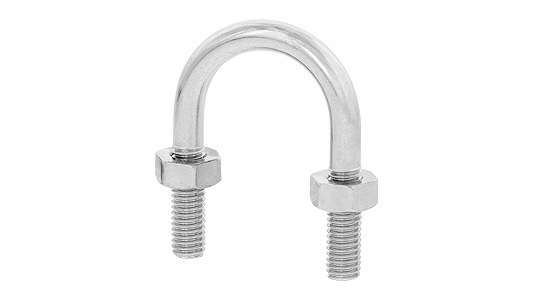 Uボルト（W3／8） UB 《標準(または鉄)/ユニクロ》 | 配管材