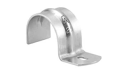 リブ付片サドル 《標準(または鉄)/生地(または標準)》 | 配管材