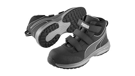 PUMA 安全靴 ラピッドグリーン ミッド ラピッド・グリーン・ミッド | 安全保護具,標準(または鉄),生地(または