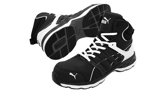 ヴェロシティ2．0ブラックミッド | 安全保護具,標準(または鉄),生地