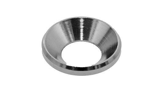 ビスデコキャップS用座金 《黄銅/ニッケル》 | 金具類,黄銅,ニッケル