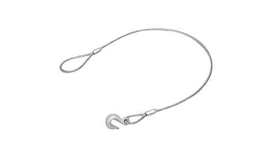 フック3 ワイヤー6 フック付ワイヤー（HW 《標準(または鉄)/生地(または標準