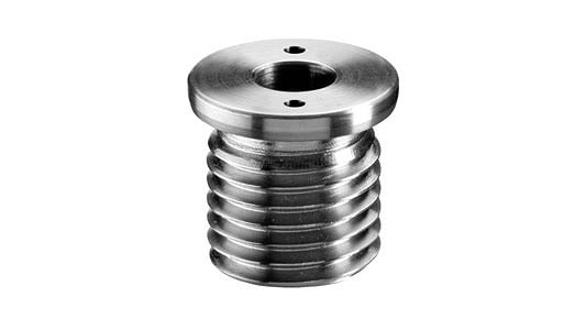 ブッシュ（フェイスピン用穴付 《ｽﾃﾝﾚｽ(303､304､XM7等)/生地(または