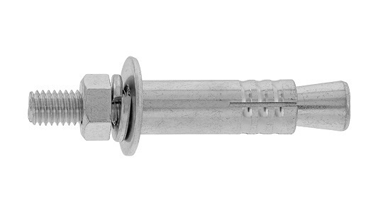 ボルトアンカ−（ＢＡ BA-870D 鉄 ドブ 鉄⁄ドブ ボルトアンカーBA-870D Ｍ８(全長:70mm)  バラ