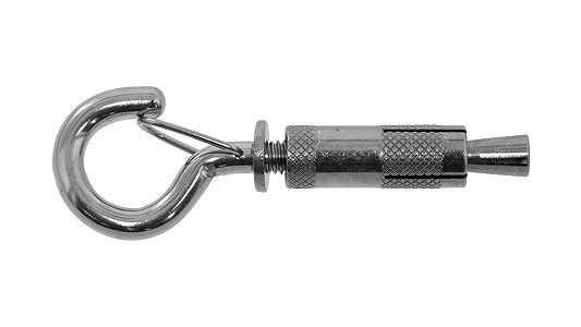 フックボルトフックボルト 6 X120 ステンレス(303、304、XM7等)/生地(または標準) フックボルト2個ﾌｯｸﾎﾞﾙﾄ 6 X120 ｽﾃﾝﾚｽ(303､304､XM7等