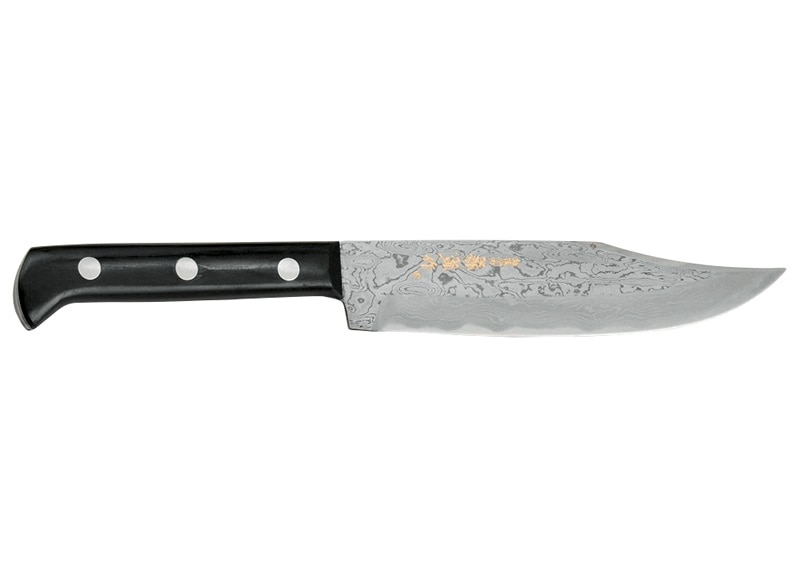 左藤蔵 積層鋼ボウィ型ナイフ両刃180mm白紙2号＜セキカワ＞