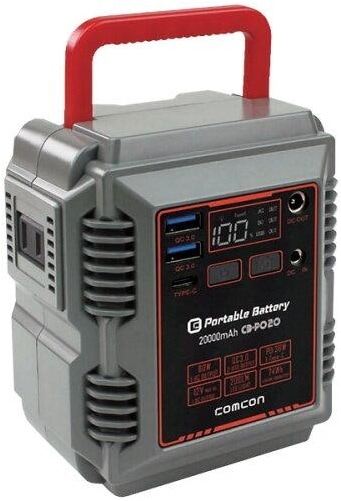 COMCON CB-P020　ポータブル電源　20000mAh ＜大進＞ 三共コーポレーション