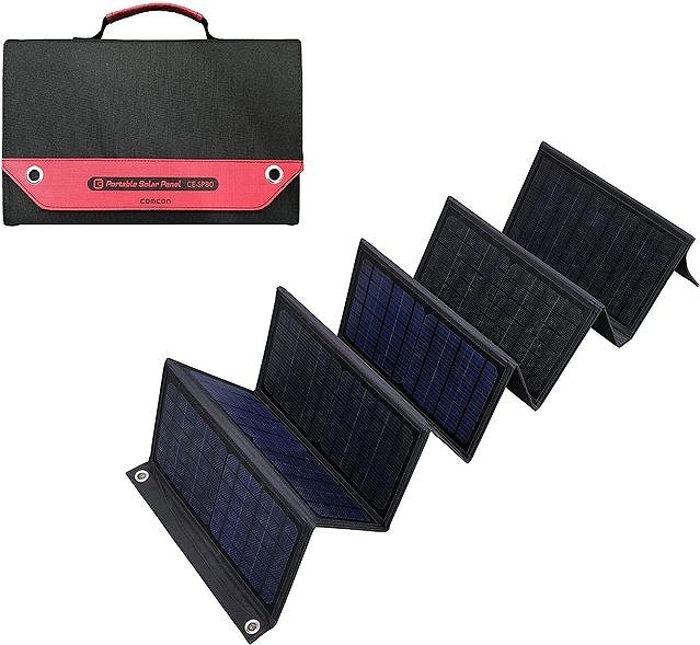 ポータブルソーラーパネル　ＣＥ－ＳＰ８０＜大進＞