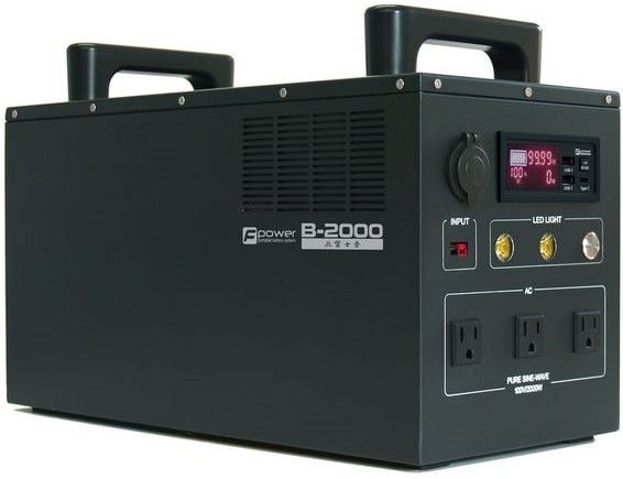 ビッグパワーポータブルバッテリー B-2000 ＜富士倉＞ BA-3000 の後継品