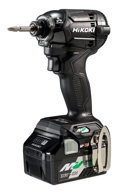 コードレス インパクトドライバ 36V WH36DC(NNB) ストロングブラック＜HiKOKI（ハイコーキ）＞ 