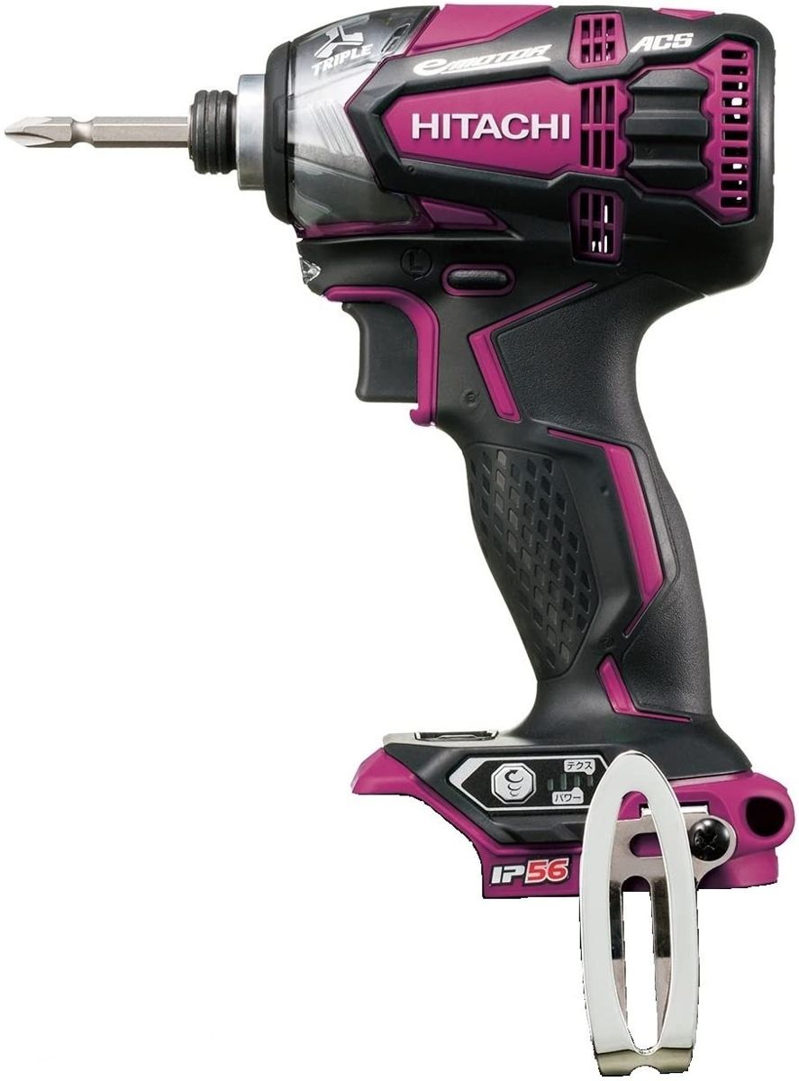 コードレス インパクトドライバ 14.4V WH14DDL2(NN) パワフルレッド＜HiKOKI（ハイコーキ）＞ 