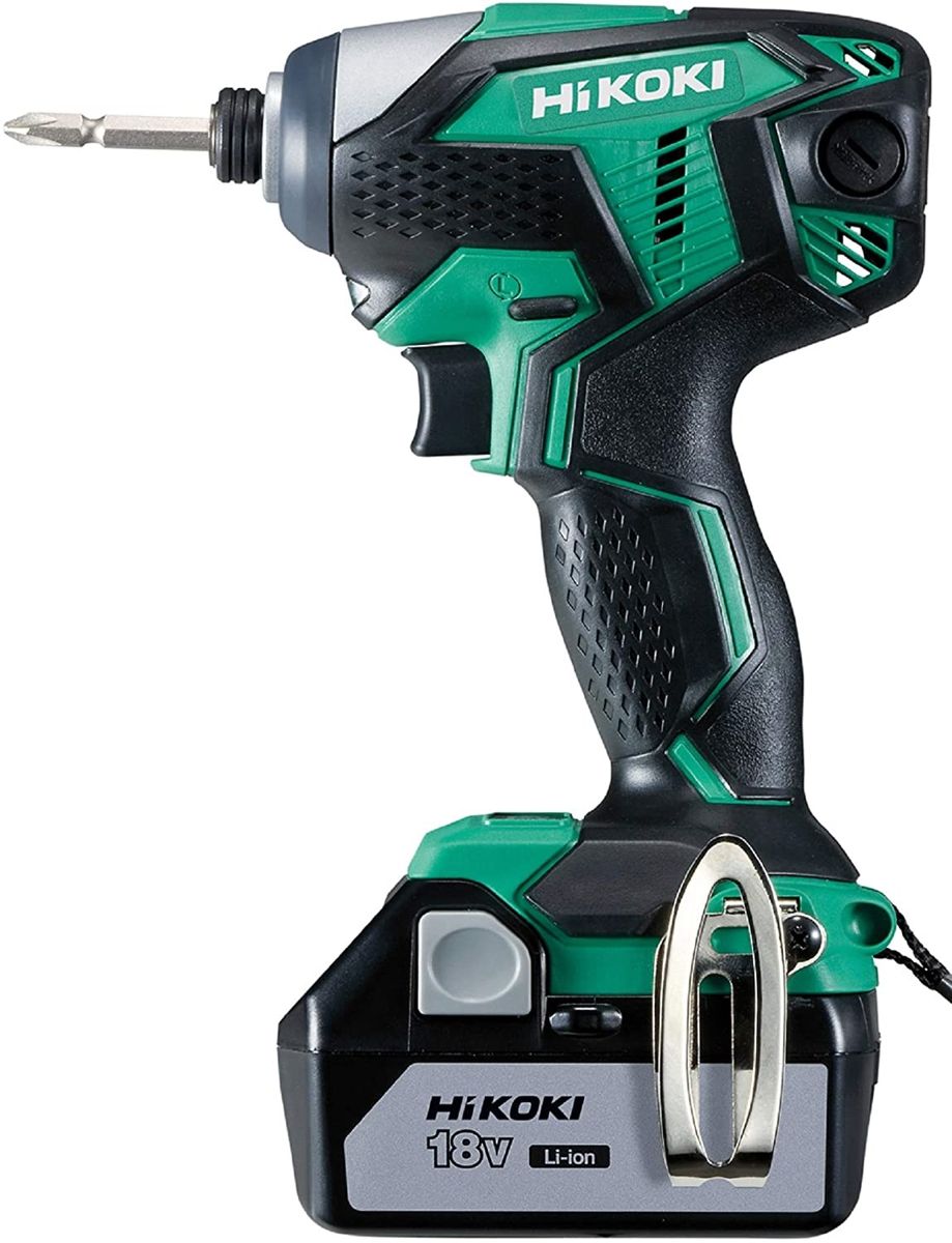 コードレス インパクトドライバ 18V WH18DKL(2LSCK) アグレッシブグリーン＜HiKOKI（ハイコーキ）＞ 