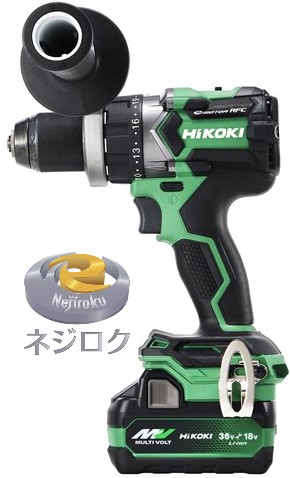 コードレス ドライバドリル 18V DS18DC(2XPZ)   HiKOKI ハイコーキ  ●  DS18DBSL(2LXPK)  の後継品 