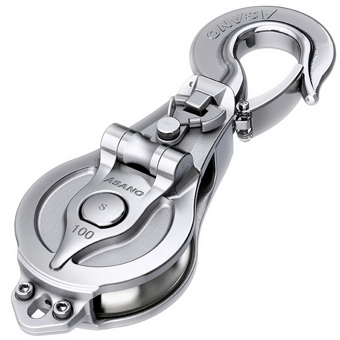 AKブロックPB型 スナッチハッカー（ステンレスベアリング入） AK10207 浅野金属