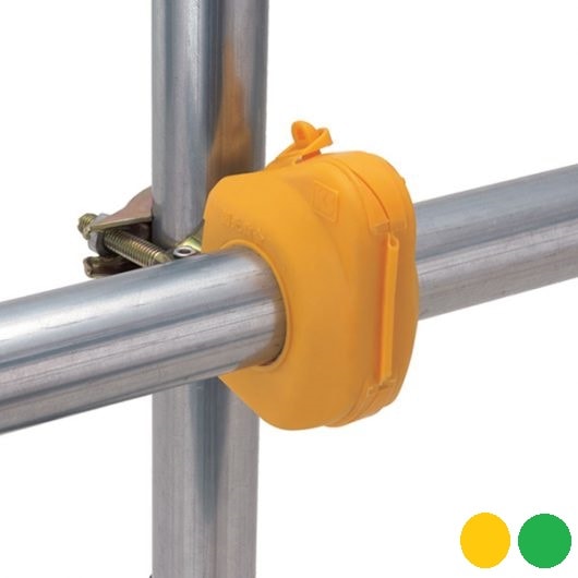 KS クランプ万能カバー ２型　イエロー：1804100　グリーン：1804101　100個入り　国元商会