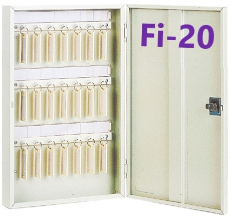 在庫あり即納】キーボックス 固定式 Fi-20 アイボリー タチバナ製作所 杉田エース