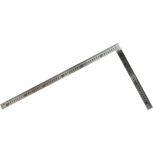 曲尺中金  ステン  ６０×３０cm  表裏同目 63053＜シンワ測定＞