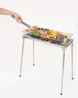 GSBU-600　薄型ステンレスBBQコンロ＜グリーンライフ＞ BBQ ・ バーベキュー ・ バーベキューコンロ