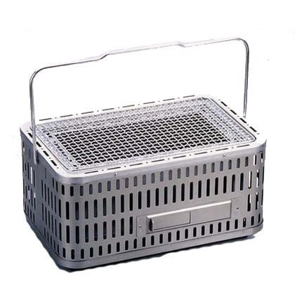 SC-392　団・炭（角型卓上シチリン）＜グリーンライフ＞ BBQ ・ バーベキュー ・ バーベキューコンロ ・ 七輪