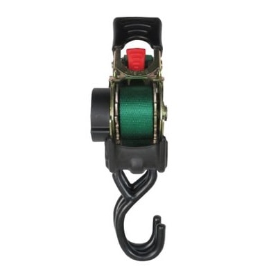 カメレオンクイックベルト 3.0ｍ グリーン 142144 FAR EAST ・ 自動巻取 ラッシングベルト ・ 荷締めベルト ・ 荷締め機