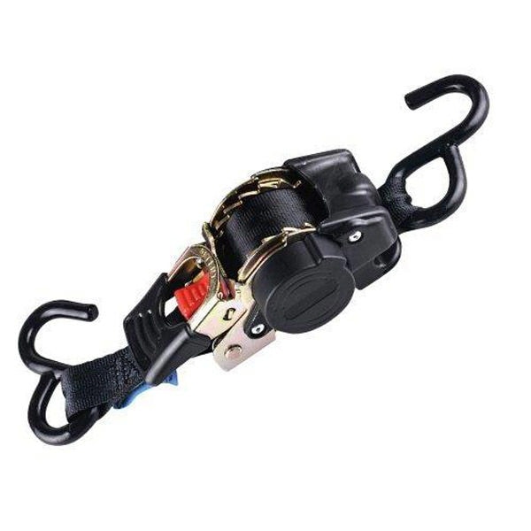 カメレオンクイックベルト ブラック 3m 142098 FAR EAST ・ 自動巻取 ラッシングベルト ・ 荷締めベルト ・ 荷締め機