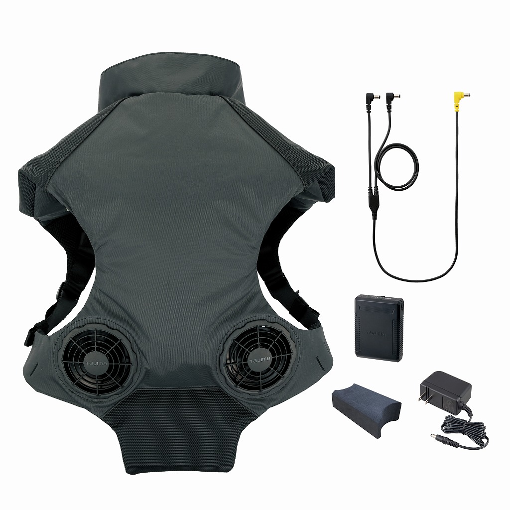 清涼ファン風雅パッド フルセット フリーサイズ FP-AA37SEGYF<TJMデザイン>