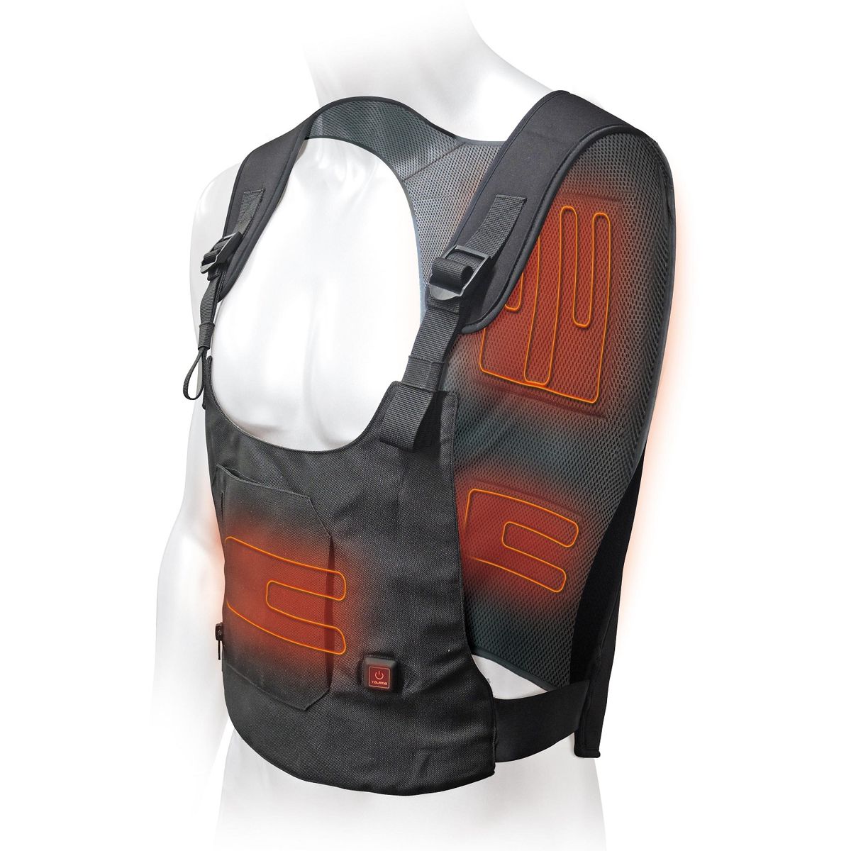 暖雅ベスト 5V 温着ヒーター HD-VE501N<TJMデザイン>