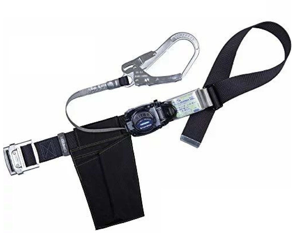 在庫あり】リトラ TB-RN-590-BLK-M 黒 Mサイズ 胴ベルト型墜落制止用器具＜藤井電工 ツヨロン＞ TB-RN-590