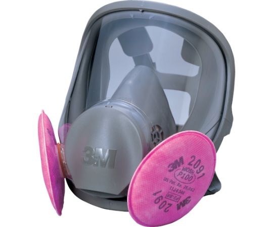 取替式防じんマスク Mサイズ 6000F/2091-RL3M ・ 6000F/2091-RL3