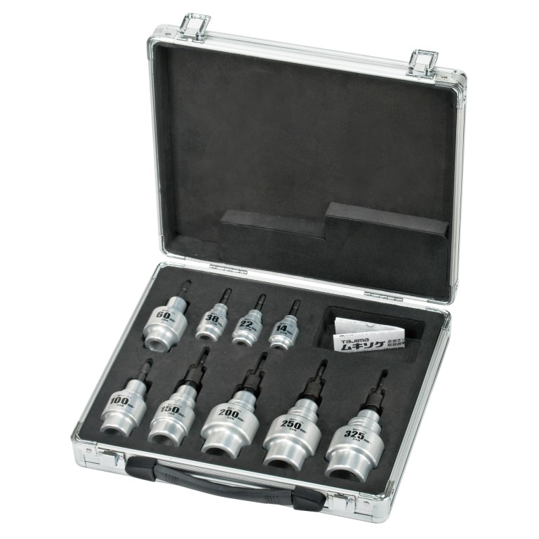 400円OFF：2個目から同シリーズで】 タジマ ムキソケCV 9本フルセット DK-MS9SET　TJMデザイン 