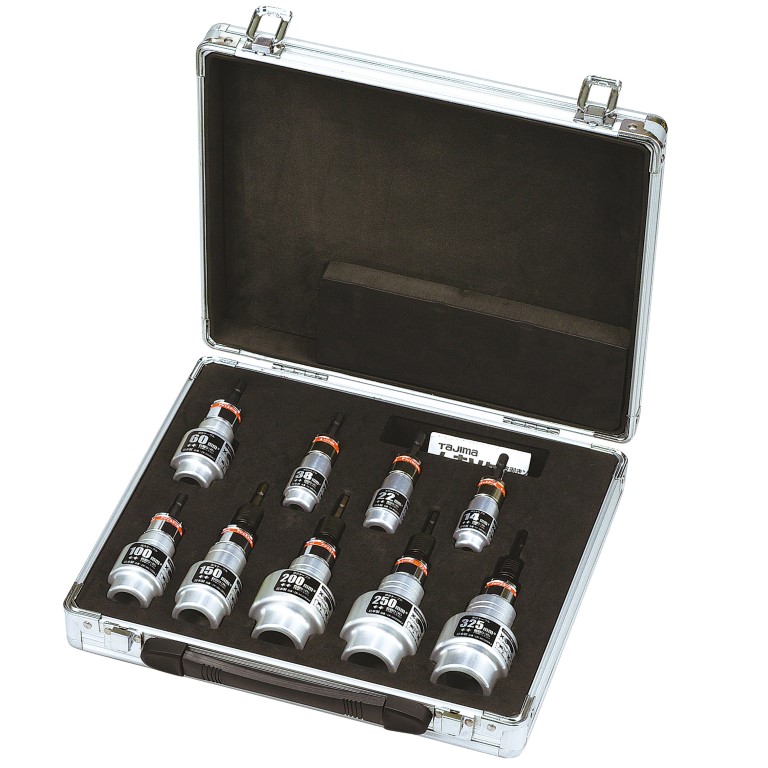 400円OFF：2個目から同シリーズで】 タジマ ムキソケCVアジャスター 9種フルセット DK-MS9AJSET　TJMデザイン 