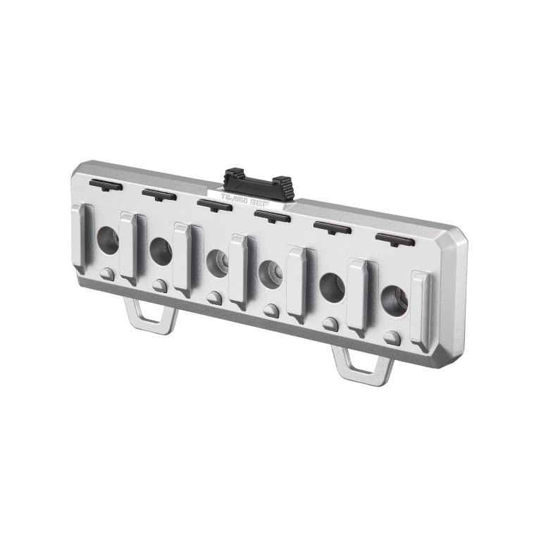 セフホルダー木質建材用 ビス式 金属 6連 SFW-MSHLD6 TJMデザイン 【追跡メール便】
