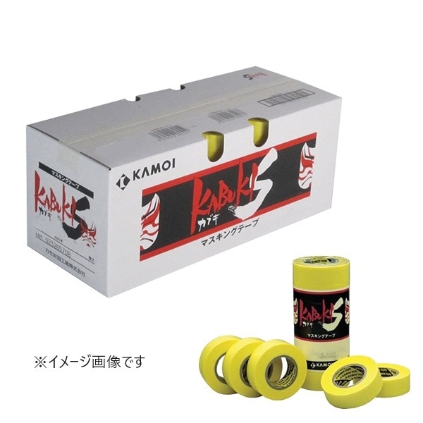 マスキングテープ  カブキＳ 建築塗装用・車両塗装用マスキングテープ カモ井加工紙 【oh倉庫】