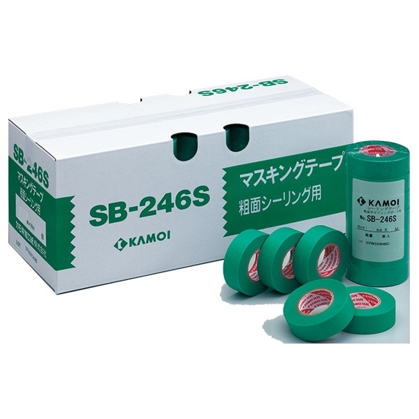 粗面ｻｲﾃﾞｨﾝｸﾞﾎﾞｰﾄﾞ用マスキングテープ SB-246S カモ井加工紙