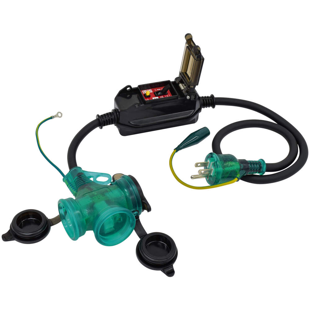 在庫あり即納】 防雨ポッキン延長ブレーカー PBW-EKT-S 過負荷漏電保護兼用 ・ 日動工業 ・ PBW-EK-T の後継品