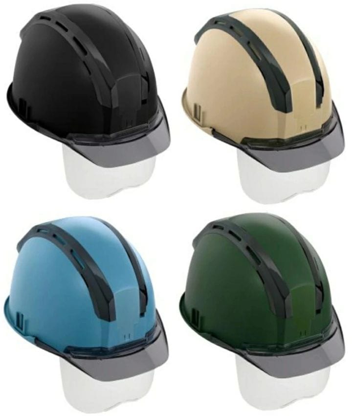 セフメット 各色 シールド付 HSMBCSSB ・ HSEBCSSB ・ HSEACSSB ・ HSEGCSSB TJMデザイン