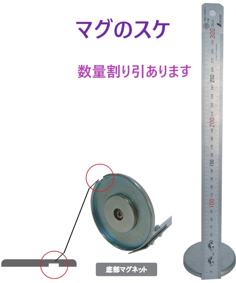 在庫あり即納】 マグのスケ 30cm定規 AR-4111 アラオ ● マグのすけ ・ マグノスケ ・ まぐのすけ