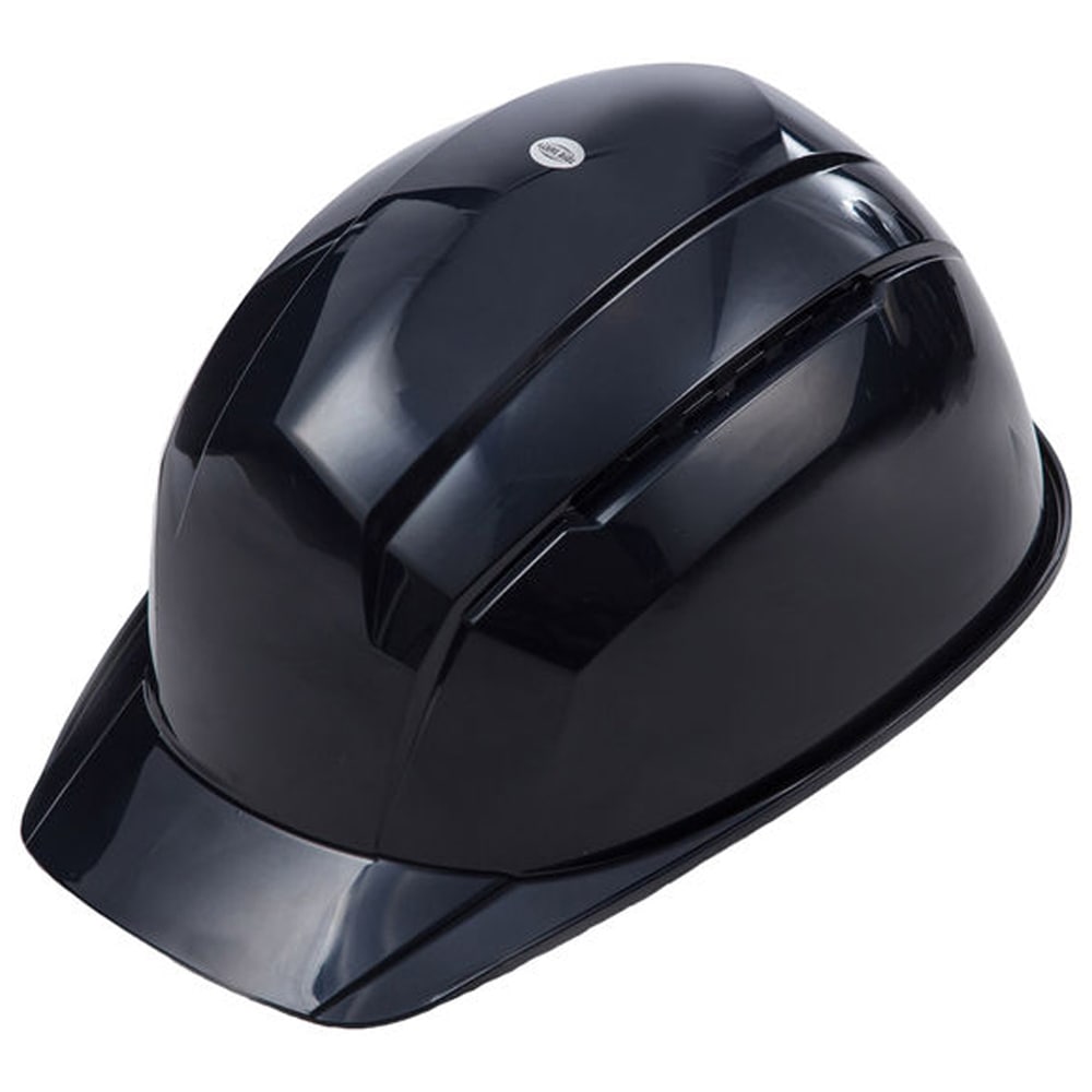 コンパクト軽量型ヘルメット No.341F-OTN 紺 TOYO SAFETY トーヨーセフティー