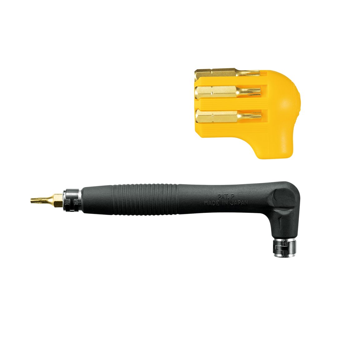 ビットホルダー付 L型ドライバー ヘクスローブビット アネックス 【追跡メール便】