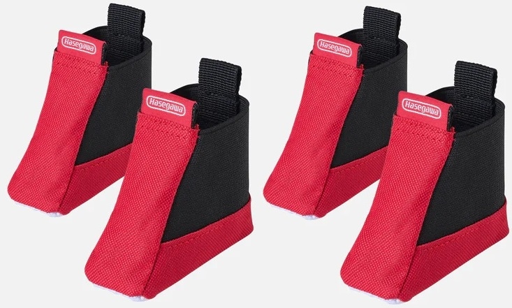 脚立ソックス RCK-F 4個入 赤 長谷川工業