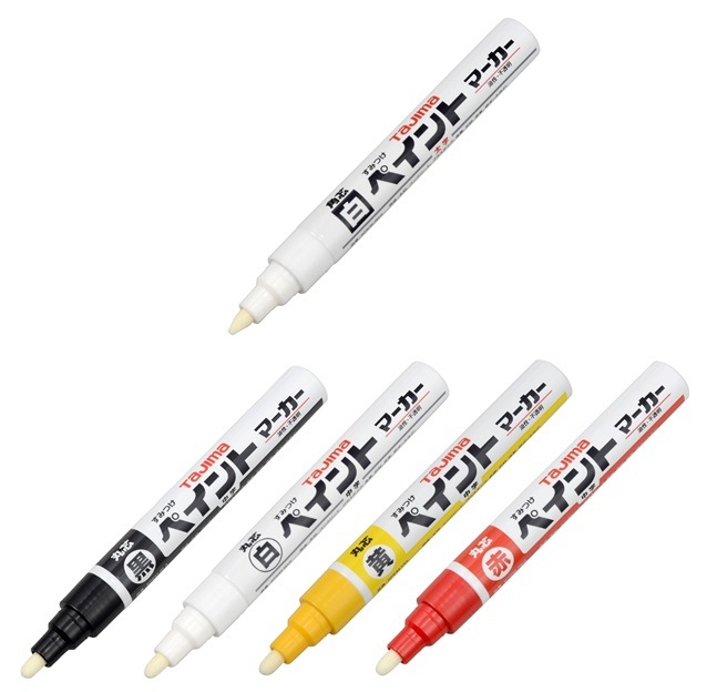 150円OFF：2本目から同シリーズで】 すみつけペイントマーカー 太字 角芯 SPEW-WHI ・ 中字 丸芯 SPEM -カラー　TJMデザイン 【追跡メール便】 