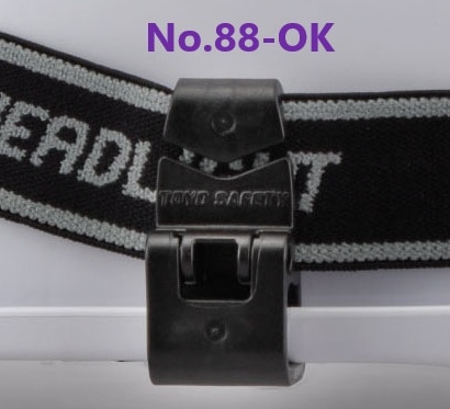 在庫あり・100円OFF:2個目から】 ゴーグルクリップ (2コ入り) ヘルメット取付用 No. 88-OK 【追跡メール便】