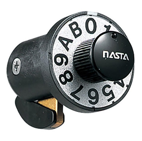 MPK-7Y 静音ダイヤル錠 ヨコ型 型 ナスタ 【oh倉庫】