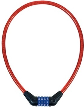 在庫あり】 ワイヤーロック 80　４桁 ナンバー設定　WWL80　93303201 【追跡メール便】 P-4273