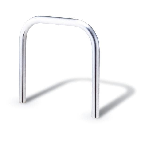 ゲートタイプ車止め ステンレス製 AGシリーズ バーなし 差込カギ付　650×700  φ42.7 AG4-67K 中部コーポレーション