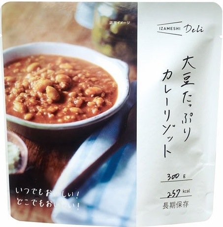 150円OFF:2個目から同シリーズで】 イザメシ Deli 大豆たっぷりカレーリゾット 【追跡メール便】 635562 杉田エース