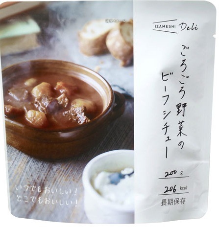 150円OFF:2個目から同シリーズで】 イザメシ Deli ごろごろ野菜のビーフシチュー 【追跡メール便】 635567 杉田エース