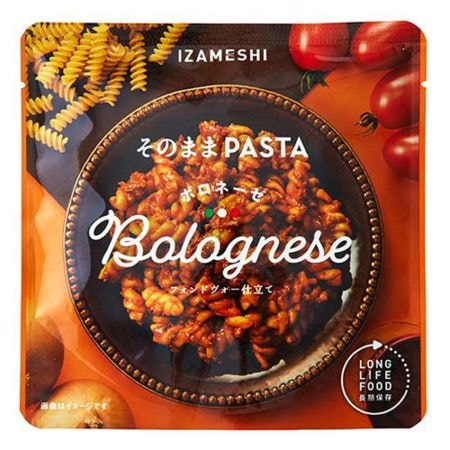 150円OFF:2個目から同シリーズで】 イザメシ そのままPASTA パスタ ボロネーゼ 【追跡メール便】 652873 杉田エース 非常食 保存食