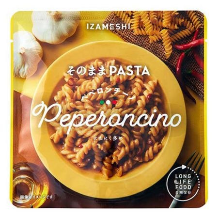 150円OFF:2個目から同シリーズで】 イザメシ そのままPASTA パスタ ペペロンチーノ 【追跡メール便】 652875 杉田エース 非常食 保存食